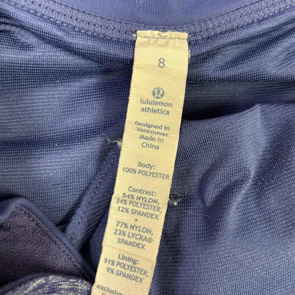 Lululemon Speed Up High Rise Lined 4” Shorts Size 8 - Picture 3 of 8